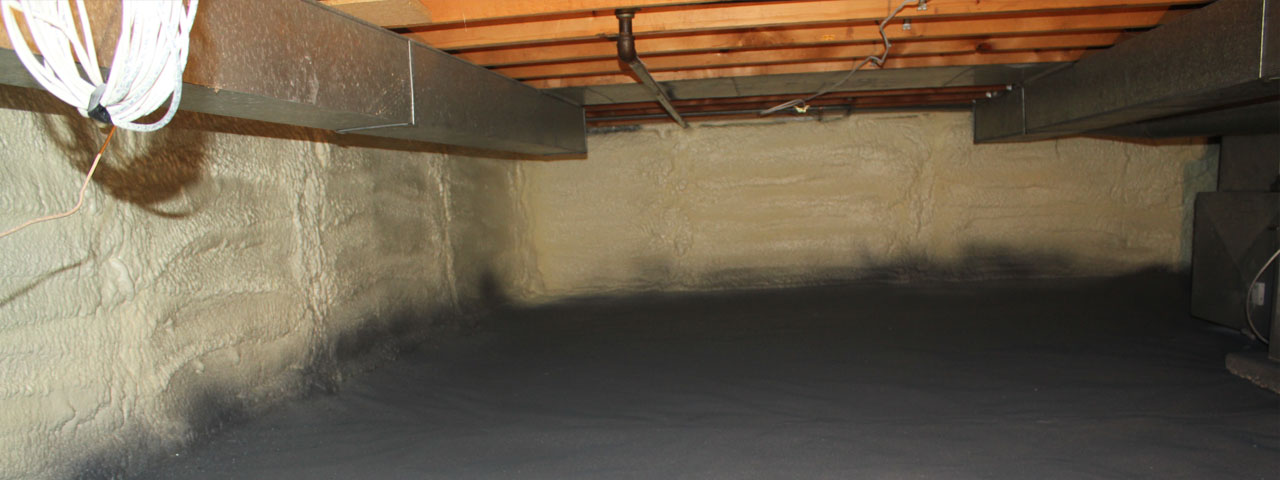 Erie spray foam insulation for crawl spaces